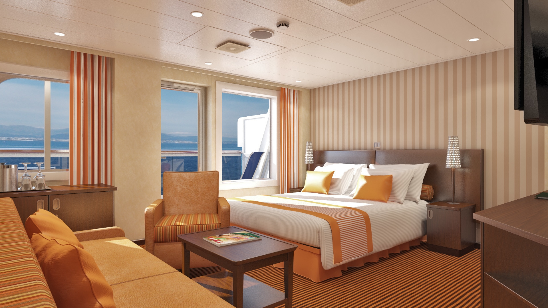 MyCruise Carnival Pride Kahytter Suite JS1